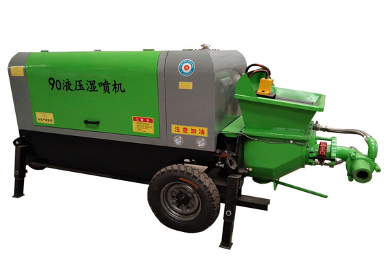 Macchine portatili del Gunite di 22 chilowatt della macchina bagnata pneumatica dello Shotcrete