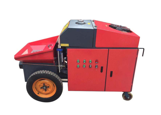 Pompa per calcestruzzo della pompa portatile verticale di Mini Concrete Pump Red Mini