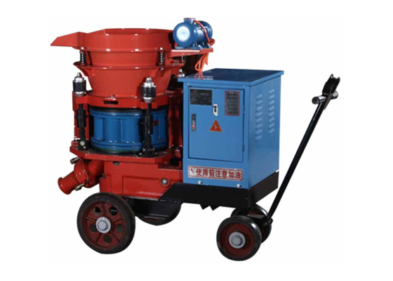 Macchina estraente di applicazione di gunite con spruzzatrice ad aria compressa dello SGS della macchina dello Shotcrete della miscela asciutta con il compressore