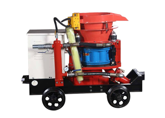 Attrezzatura portatile diesel del Gunite della piccola macchina rossa del Gunite 5M3/H