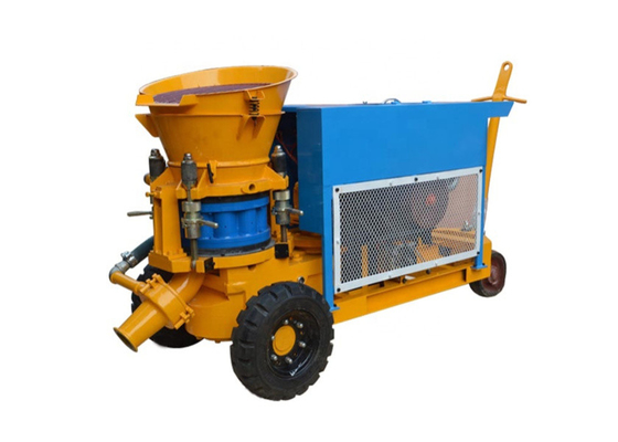 Macchina asciutta gialla dello Shotcrete del motore diesel dello spruzzatore del Gunite 5.5m3/H