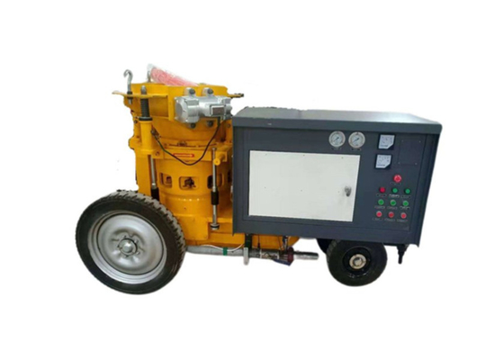 Pompa per calcestruzzo bagnata sottile dello Shotcrete dello spruzzatore 7.5kw dello Shotcrete di flusso