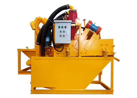 Sistema di riciclaggio del fango della macchina 53kw Hdd di Desanding del fondamento di accatastamento